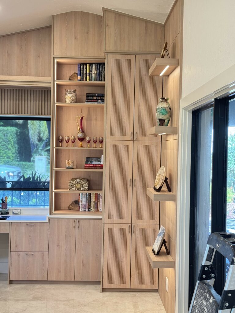 Modern bathroom renovation